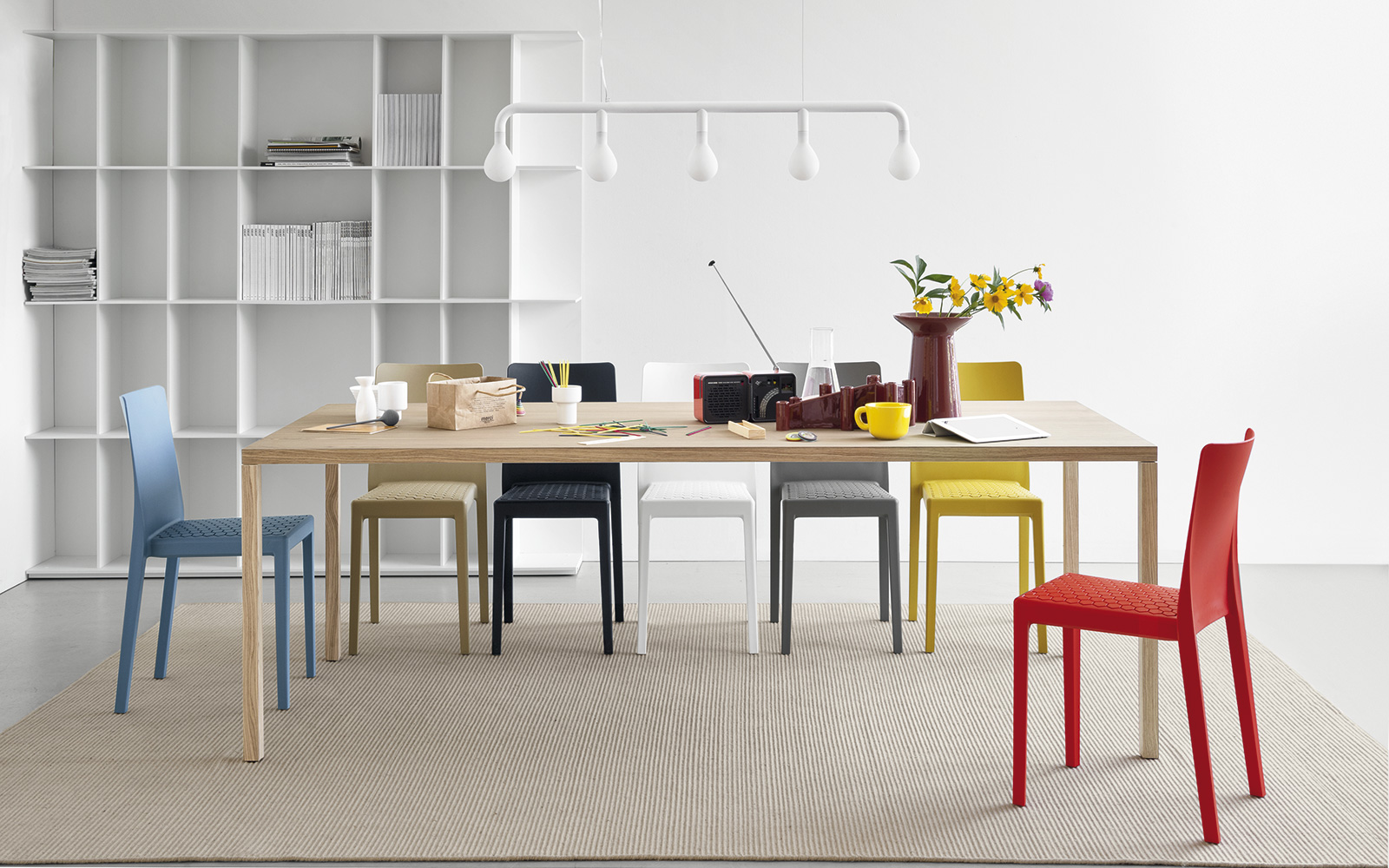 Tavolo Calligaris Heron Wood natural